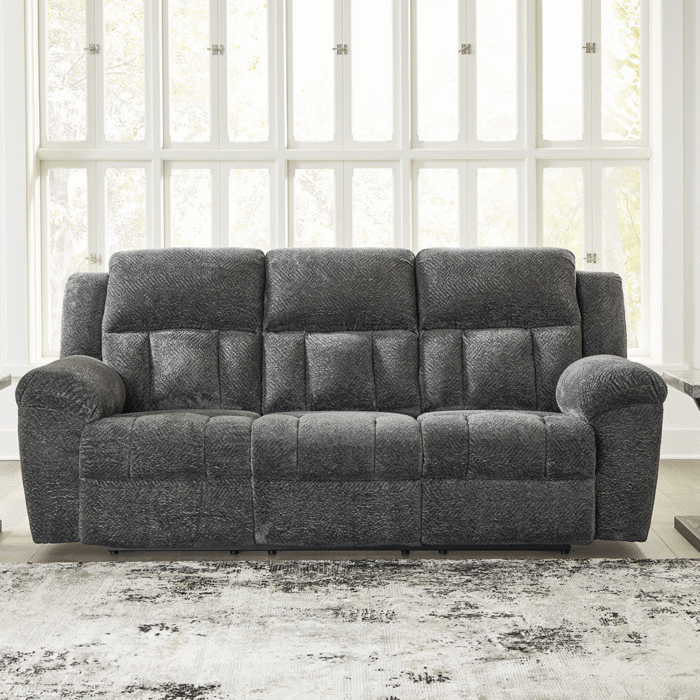 3740688 Frohn Manual Reclining Sofa in Grey By Ashley product image