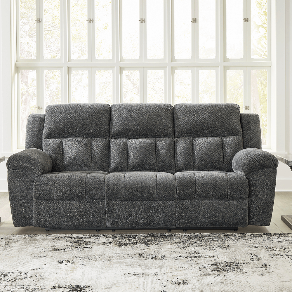 3740688 Frohn Manual Reclining Sofa in Grey By Ashley product image
