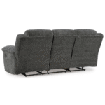 3740688 Frohn Manual Reclining Sofa in Grey By Ashley recliner open no background back product image