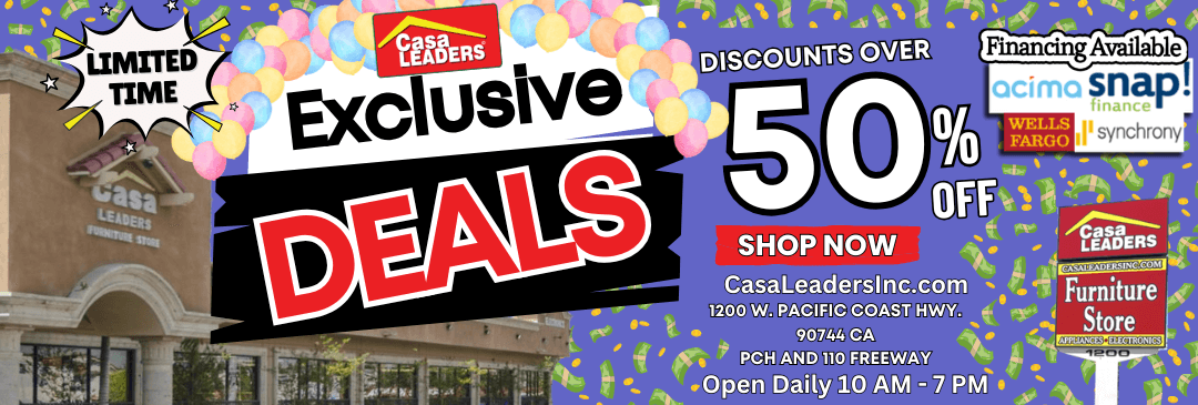 exclusive deals sale header image