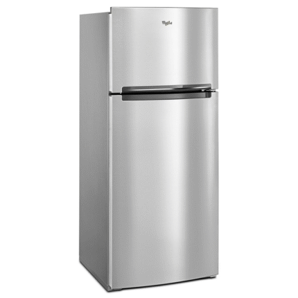 WRT518SZFM 28-inch Wide 18 Cu. Ft. Refrigerator Compatible By Whirlpool angled