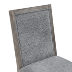 VH8800 Corktown Faux Concrete 7pc Dining Set By Vilo Home chair close up produc timage