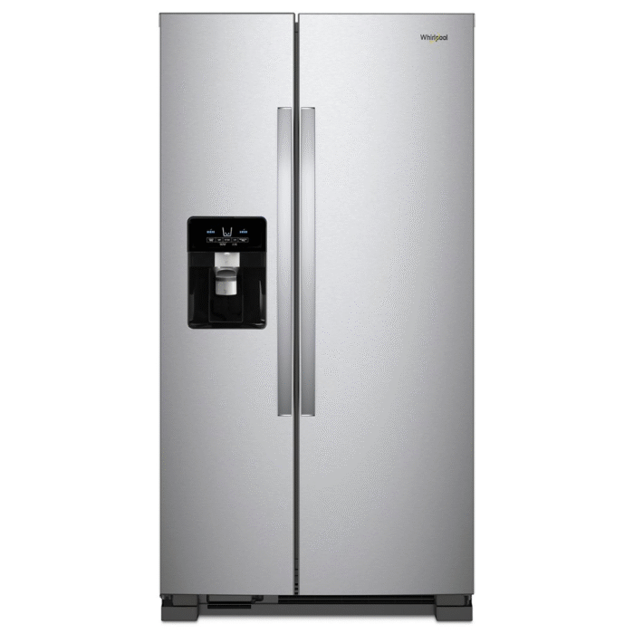 WRS325SDHZ 36-inch Wide Side-by-Side 25 cu. ft Refrigerator By Whirlpool product image