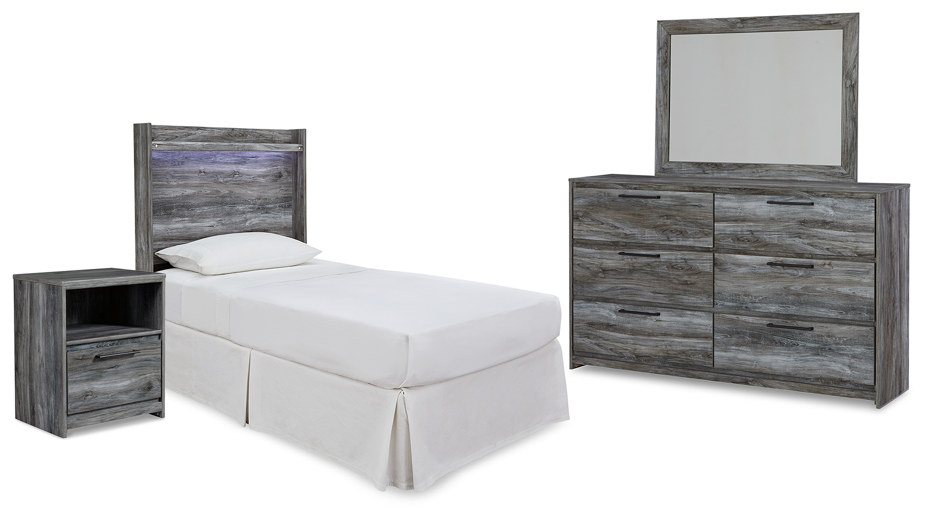 Baystorm Twin Panel Bed Headboard