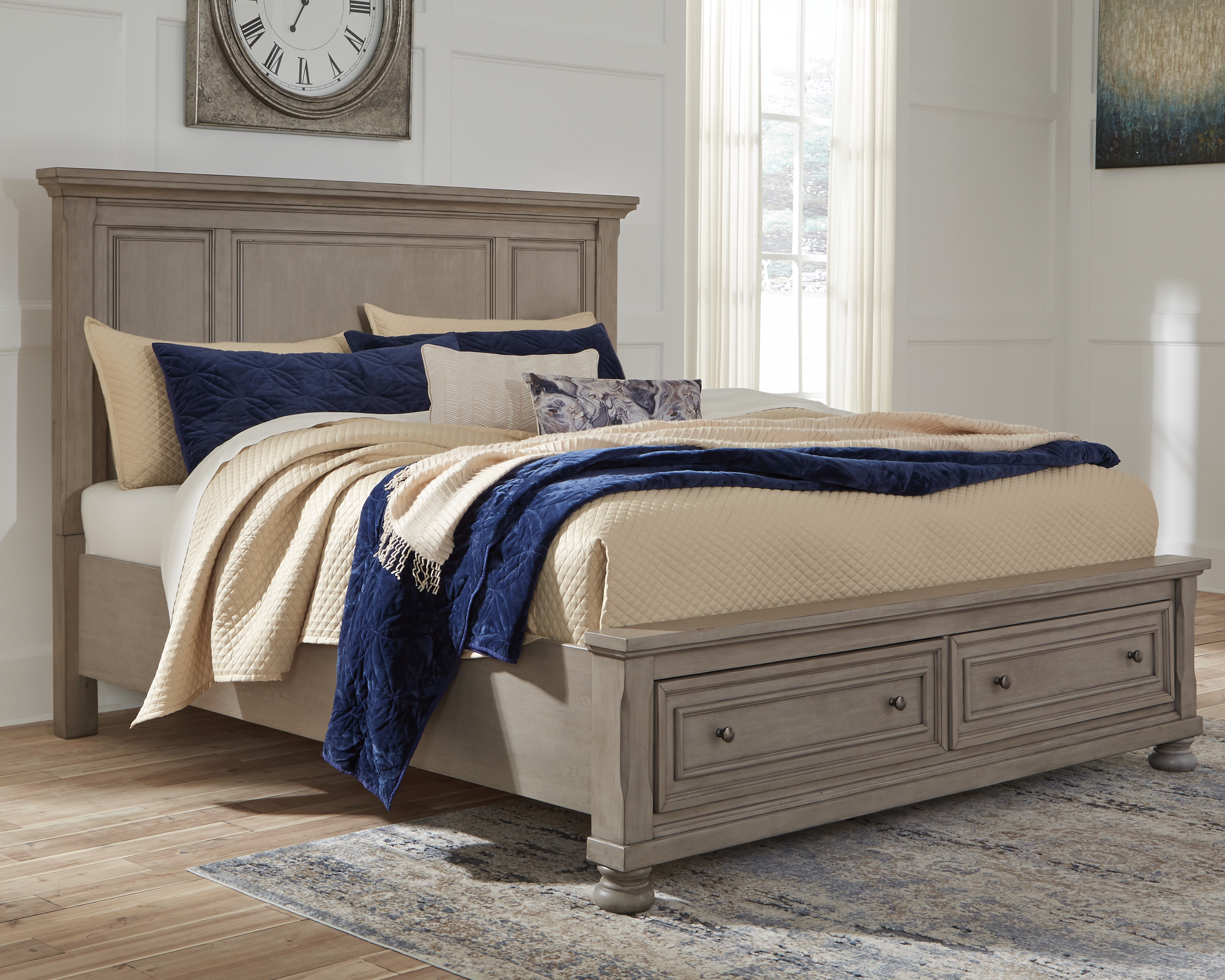 Lettner California King Panel Storage bed product image