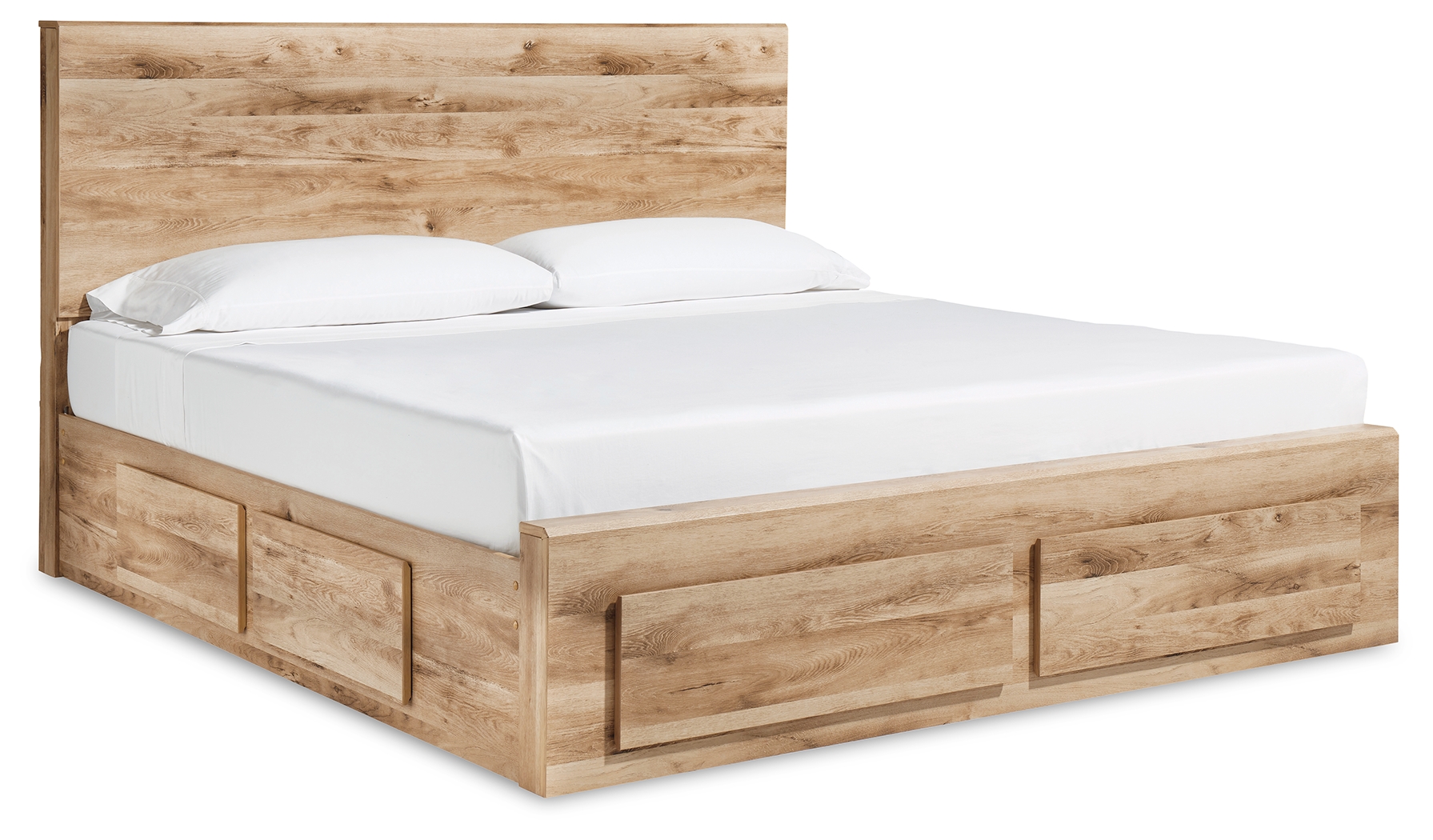 Hyanna King Panel Storage Bed with 2 Under Bed Storage Drawers product image