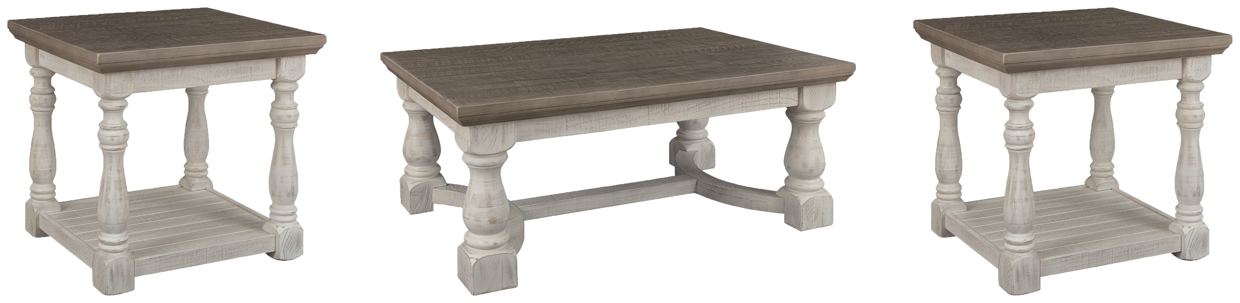 Havalance Coffee Table and 2 End Tables - Ashley Direct