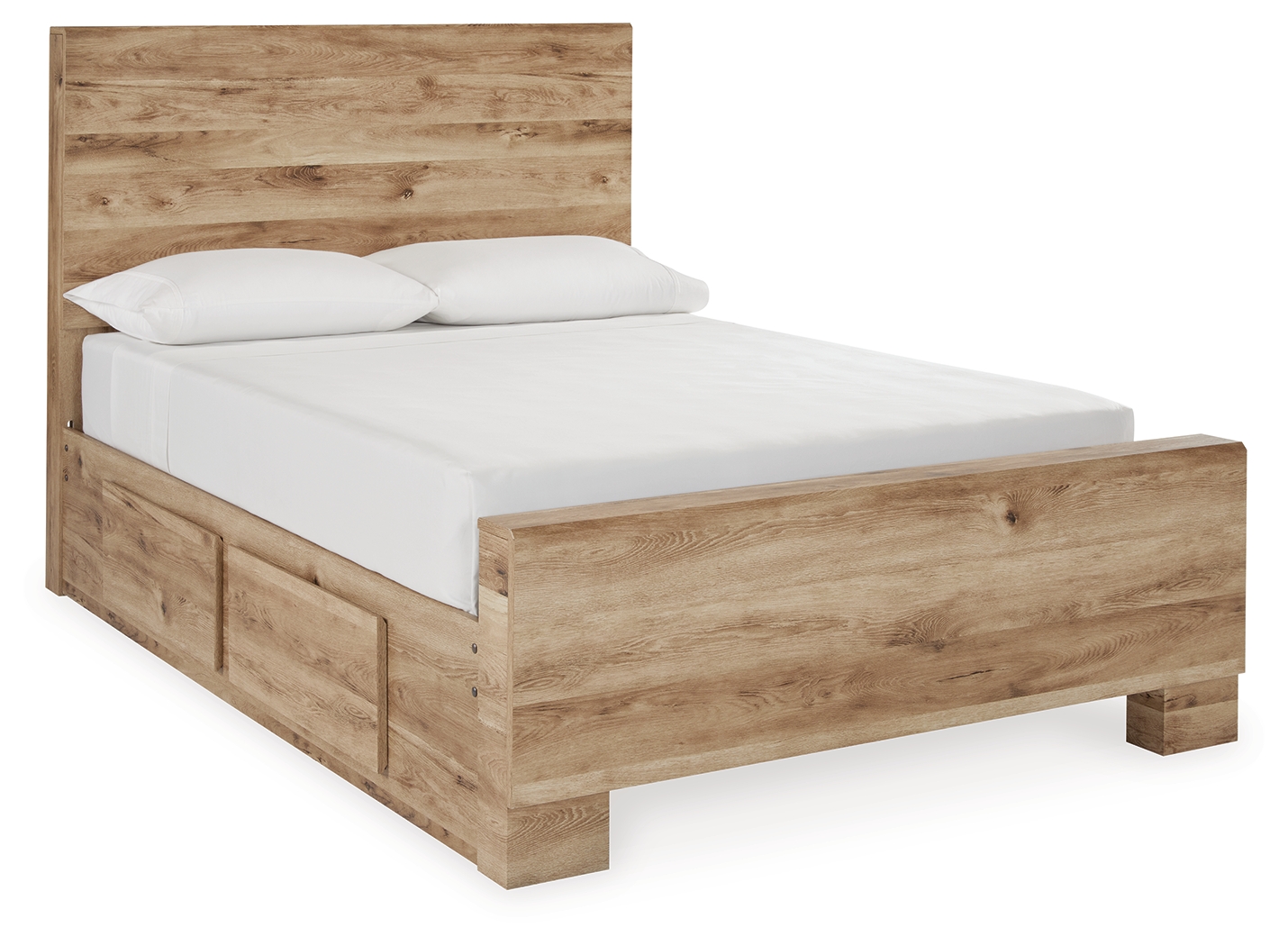 Hyanna Full Panel Bed with 1 Side Storage - Ashley Direct