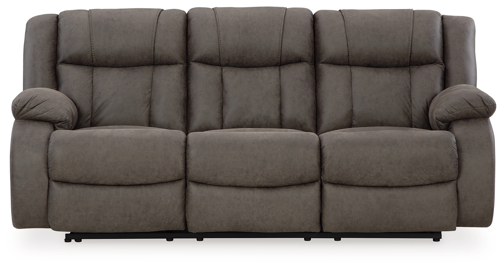 First Base Reclining Sofa - Ashley Direct