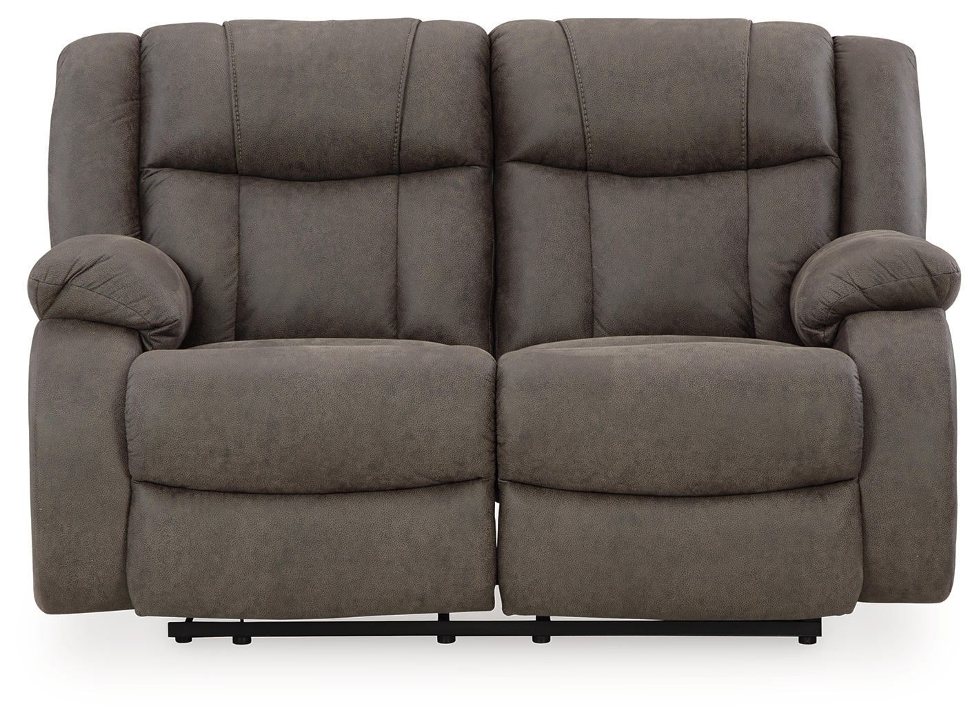 First Base Reclining Loveseat - Ashley Direct