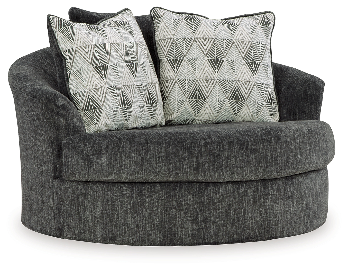 Biddeford Oversized Swivel Accent Chair - Ashley Direct