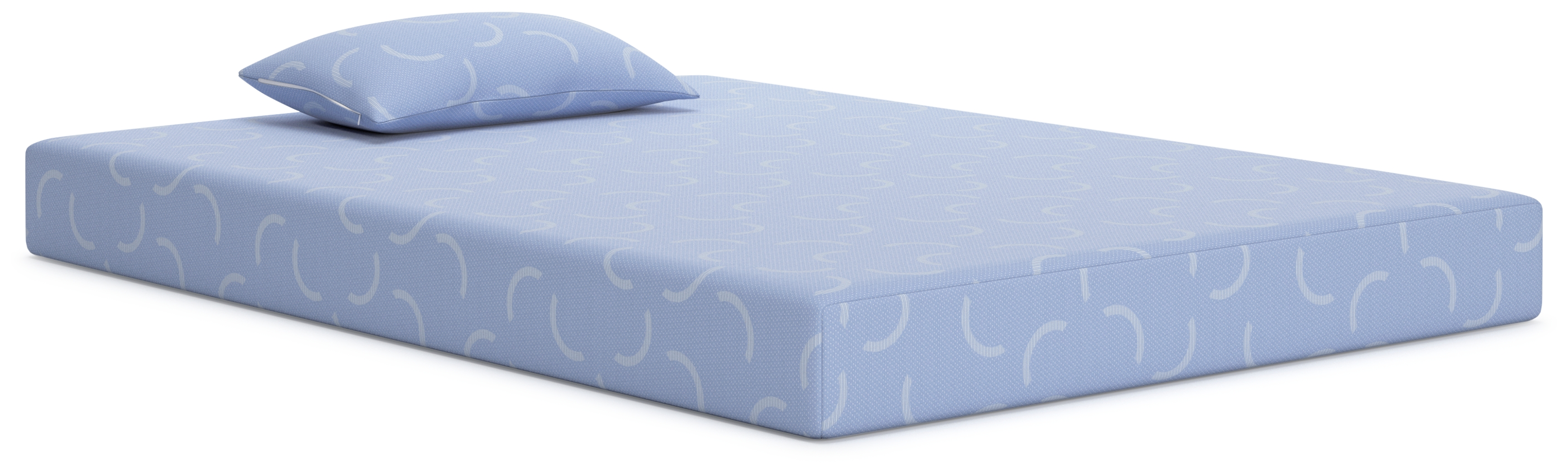 iKidz Ocean Twin Mattress and Pillow - Ashley Direct
