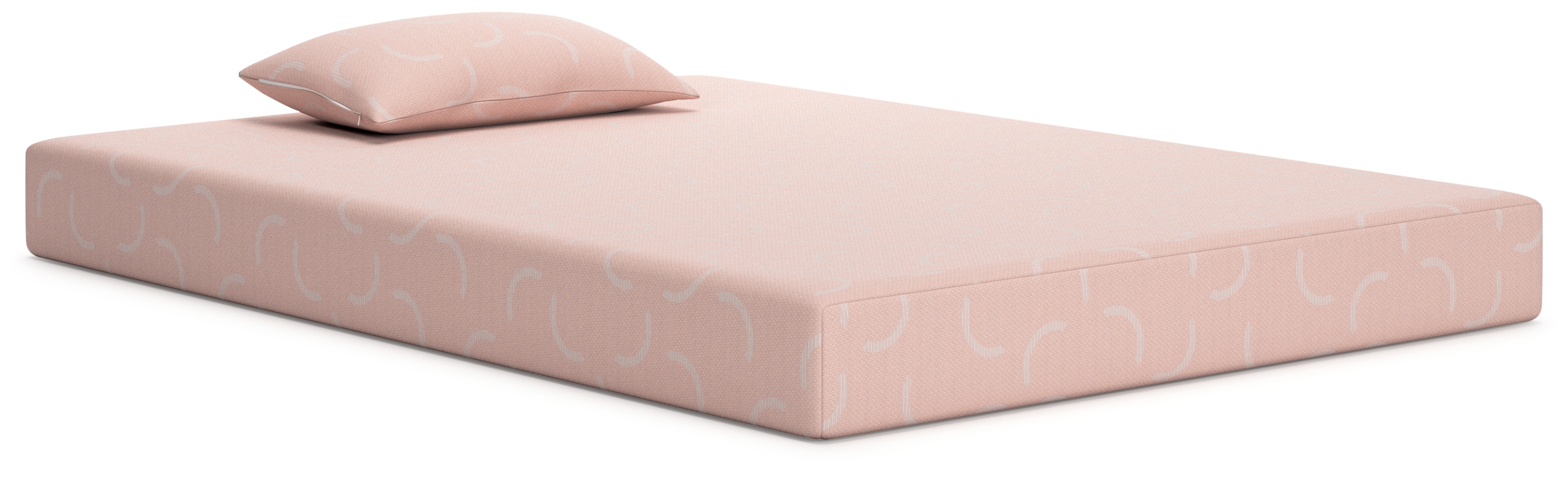 iKidz Coral Full Mattress and Pillow - Ashley Direct