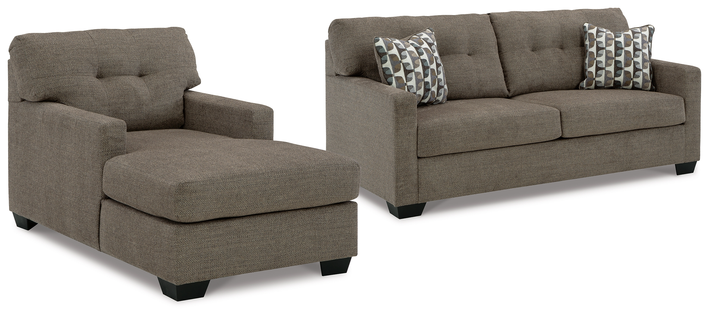 Mahoney Full Sofa Sleeper and Chaise - Ashley Direct