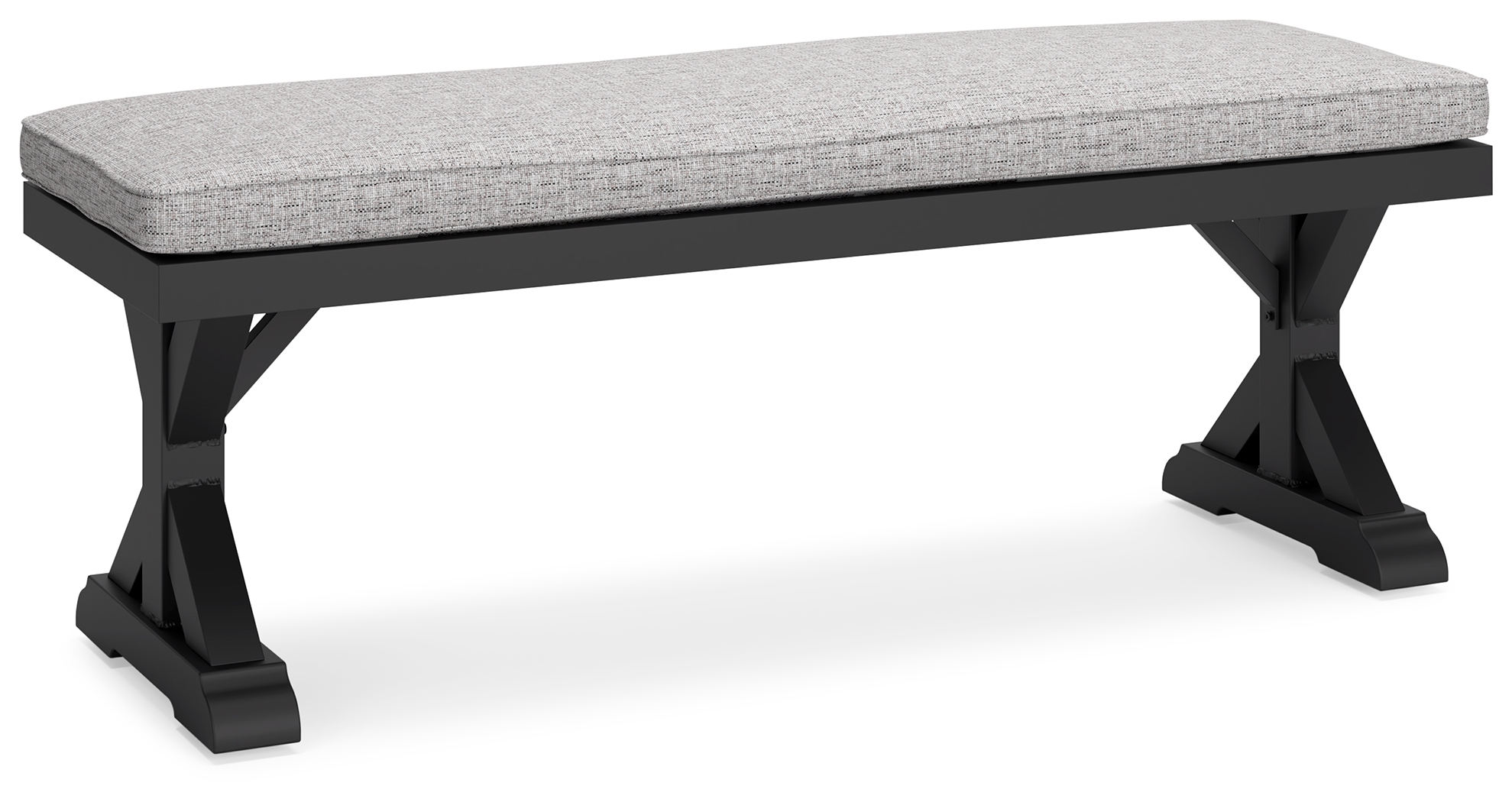 Beachcroft Outdoor Bench with Cushion - Ashley Direct
