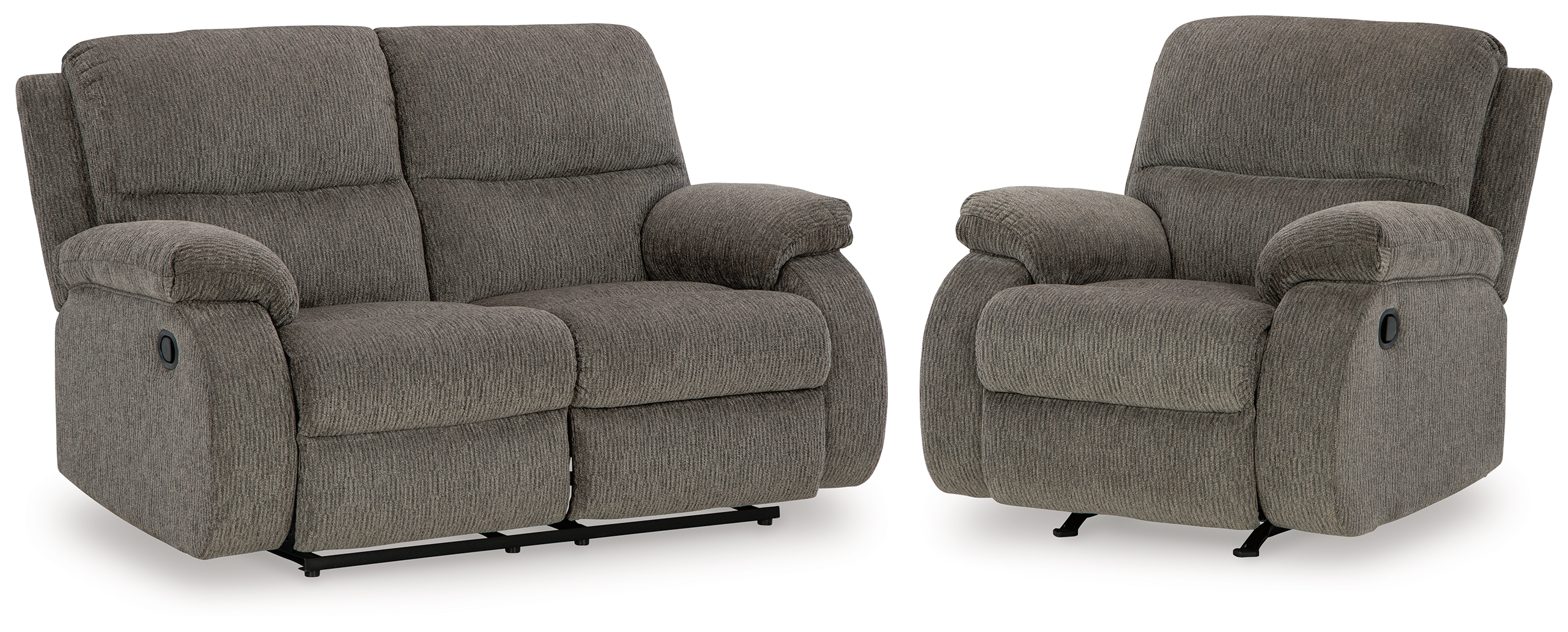 Scranto Reclining Loveseat and Recliner - Ashley Direct