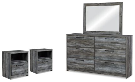 Baystorm Dresser, Mirror and 2 Nightstands - Ashley Direct