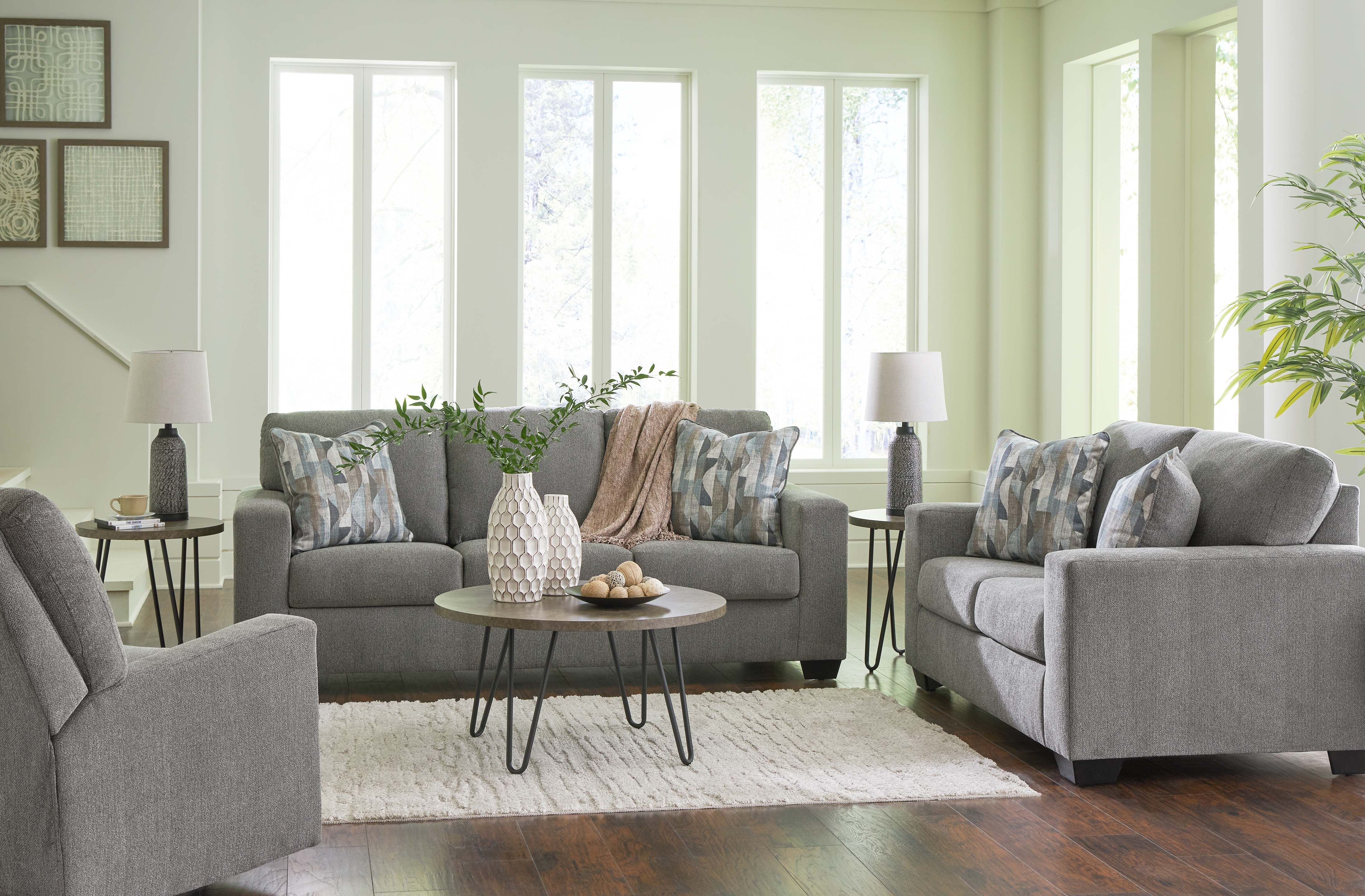 Deltona Sofa, Loveseat and Recliner - Ashley Direct