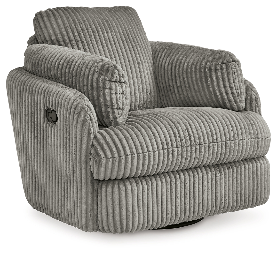 Tie-Breaker Swivel Glider Recliner - Ashley Direct
