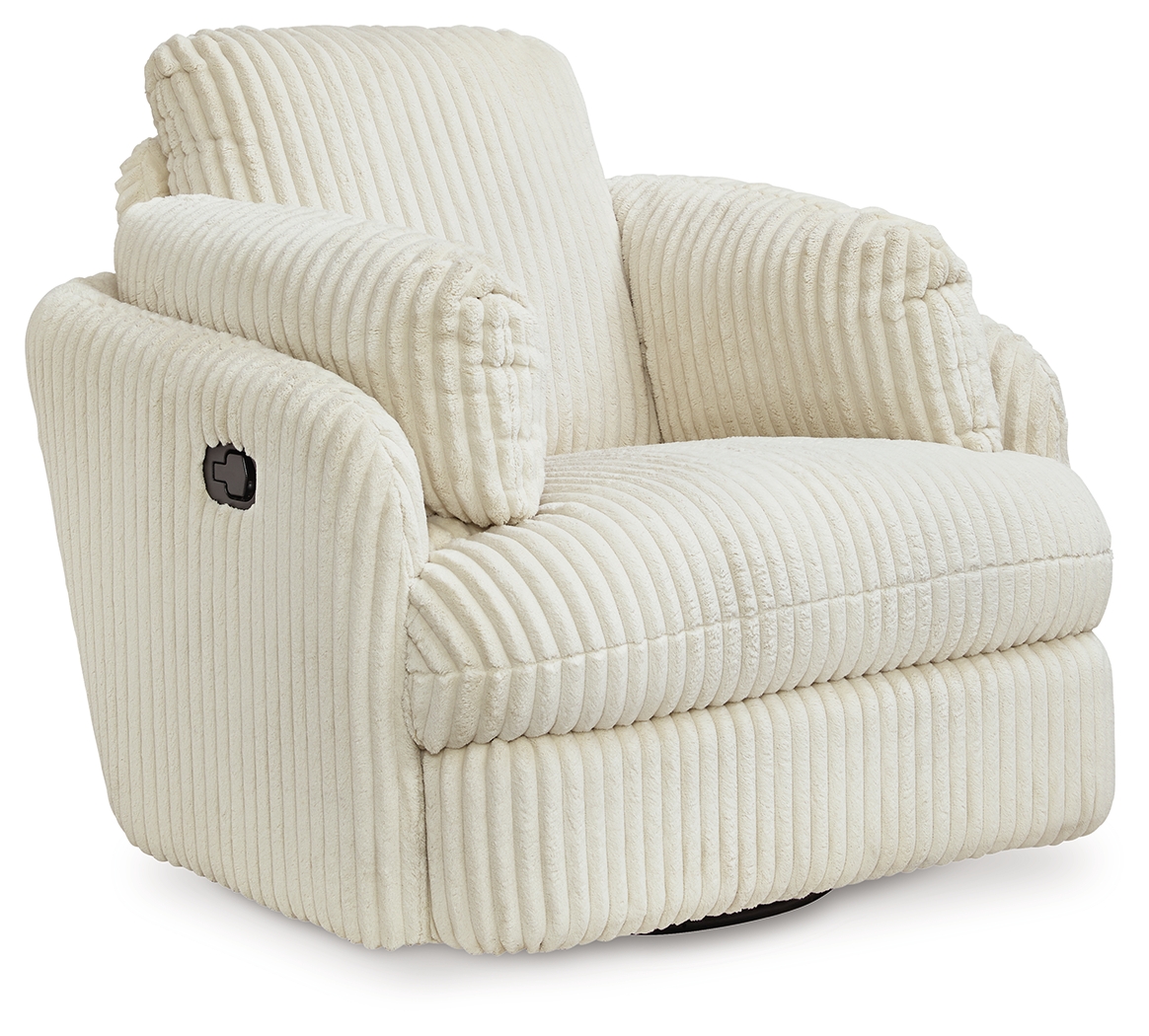 Tie-Breaker Swivel Glider Recliner - Ashley Direct