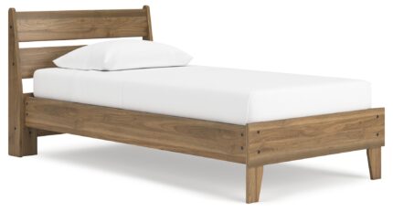 Deanlow Twin Platform Panel Bed - Ashley Direct