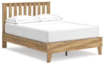 Bermacy Full Platform Panel Bed - Ashley Direct