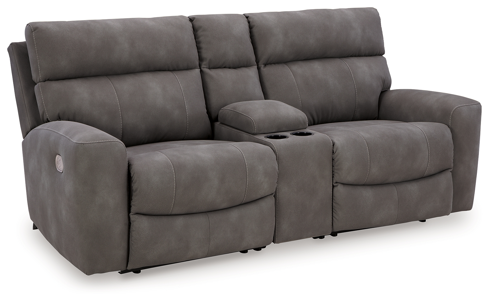 Next-Gen DuraPella 3-Piece Power Reclining Sectional Loveseat with Console - Ashley Direct