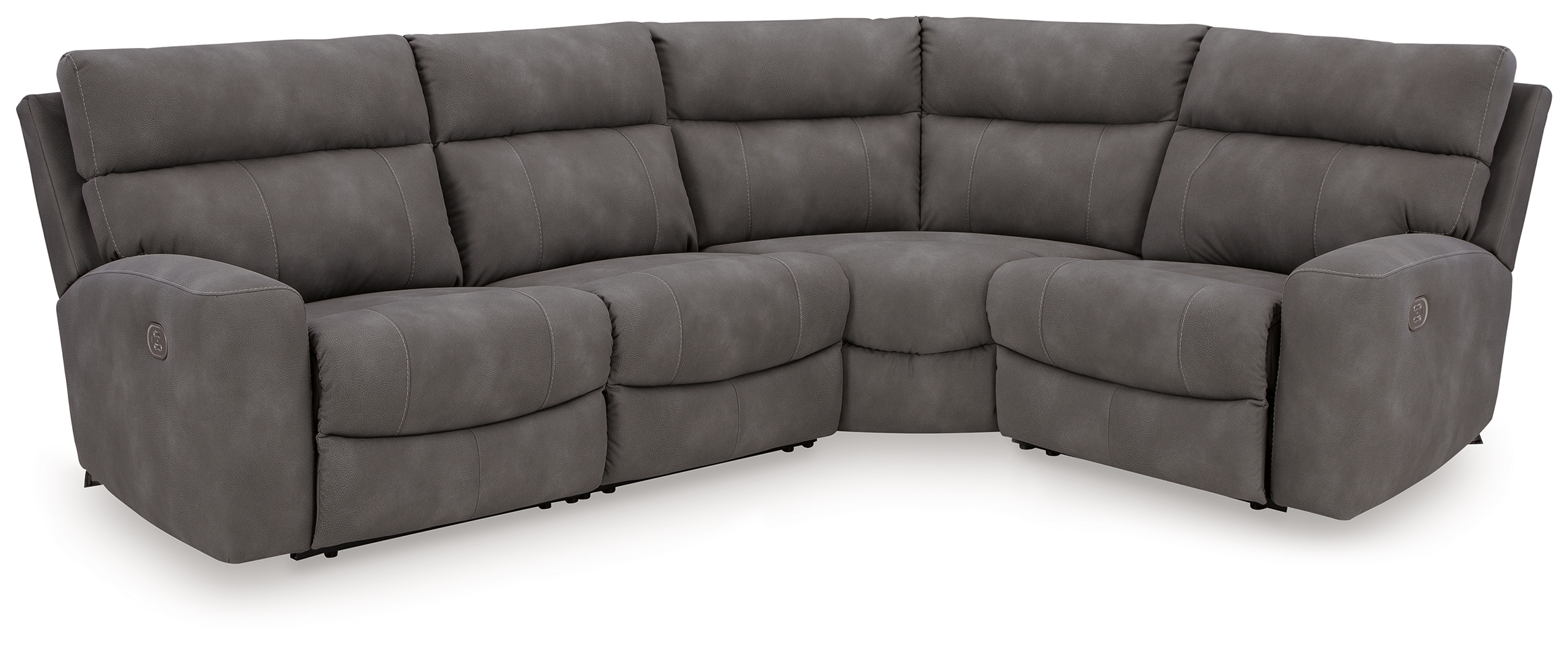 Next-Gen DuraPella 4-Piece Power Reclining Sectional - Ashley Direct