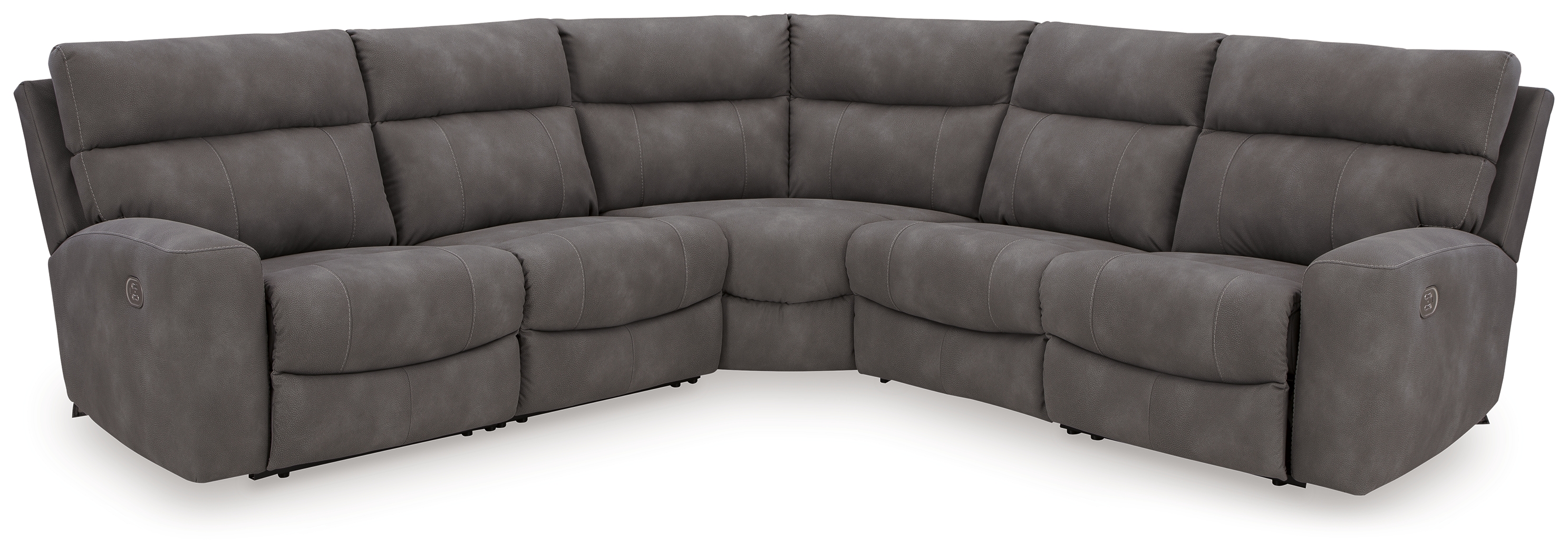 Next-Gen DuraPella 5-Piece Power Reclining Sectional - Ashley Direct