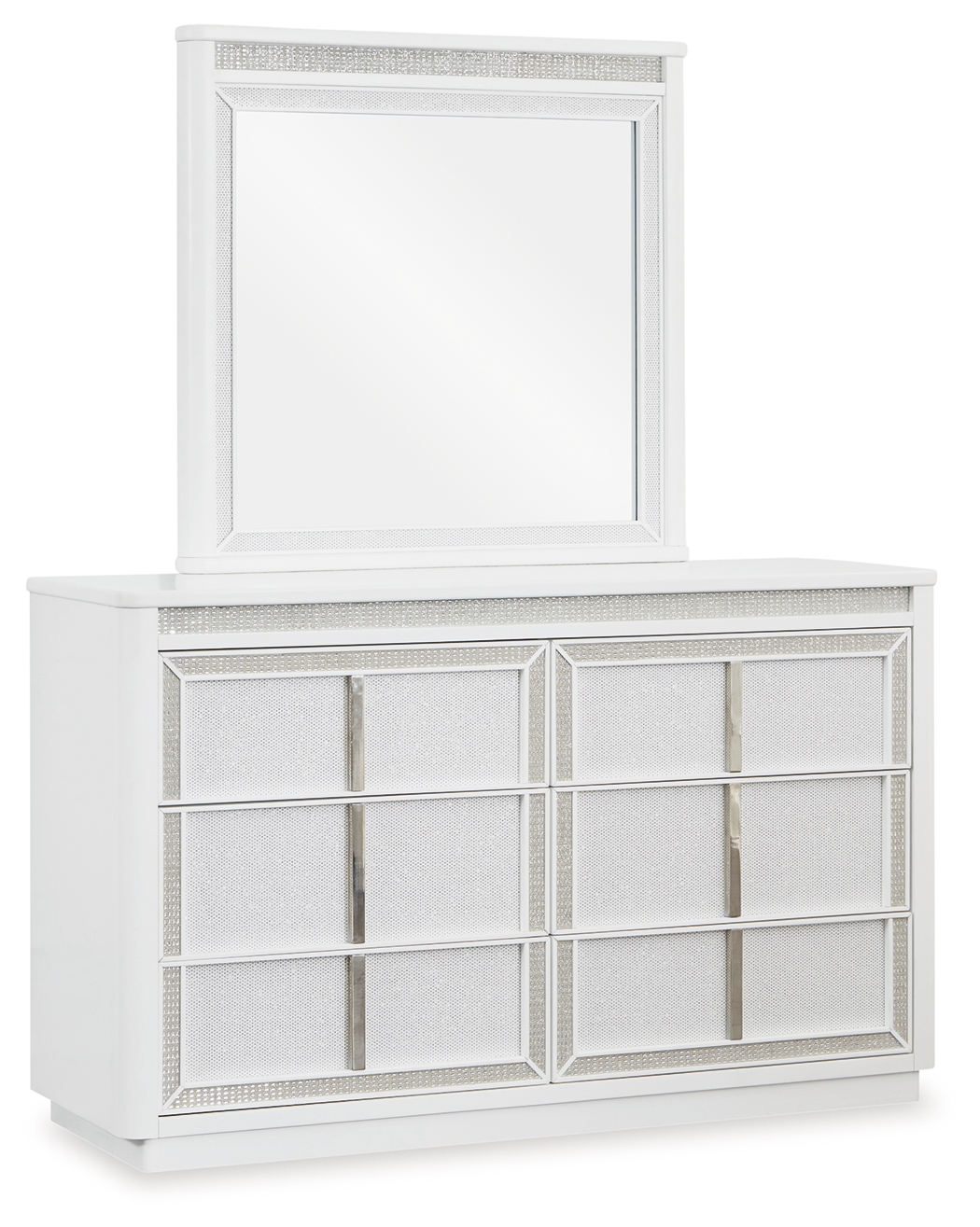 Chalanna Dresser and Mirror - Ashley Direct