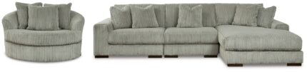 Lindyn 3-Piece Sectional and Chair - Ashley Direct