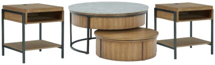 Fridley Coffee Table and 2 End Tables - Ashley Direct