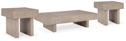Jorlaina Coffee Table and 2 End Tables - Ashley Direct