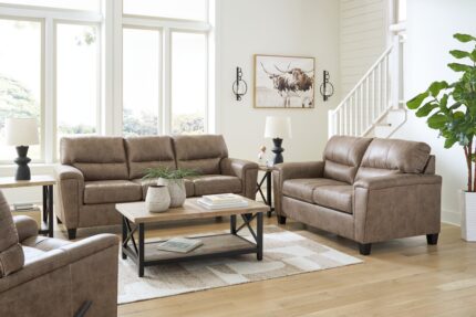 Navi Sofa, Loveseat and Recliner - Ashley Direct