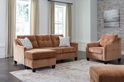 Amity Bay Sofa Chaise, Chair, and Ottoman - Ashley Direct