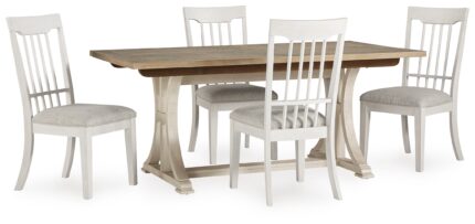 Shaybrock Dining Table and 4 Chairs - Ashley Direct