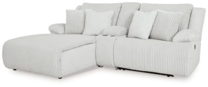 Top Tier 3-Piece Reclining Sectional Sofa with Chaise - Ashley Direct