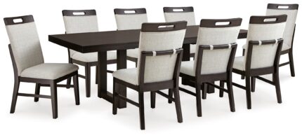 Neymorton Dining Table and 8 Chairs - Ashley Direct