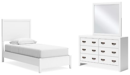 Binterglen Twin Panel Bed, Dresser and Mirror - Ashley Direct