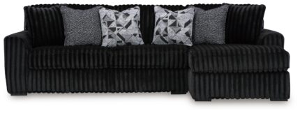 Midnight-Madness 2-Piece Sectional Sofa with Chaise - Ashley Direct