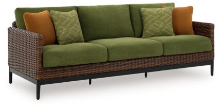 Horizon Hall Outdoor Sofa with Cushion - Ashley Direct