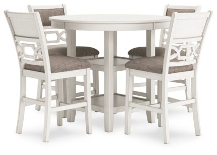 Erinberg Counter Height Dining Table and 4 Barstools (Set of 5) - Ashley Direct