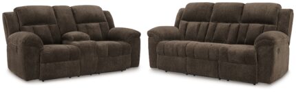 Frohn Reclining Sofa and Loveseat - Ashley Direct
