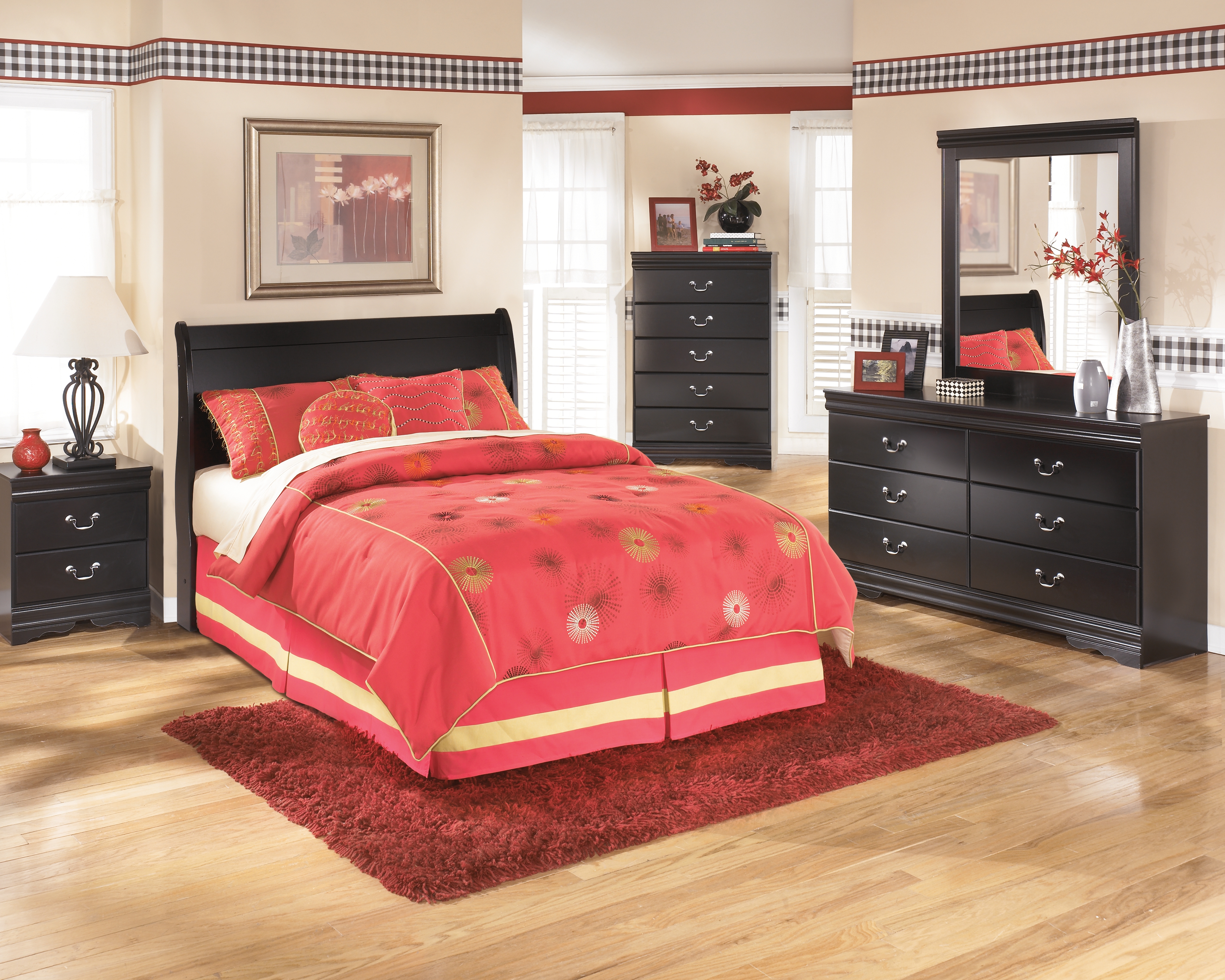 Huey Vineyard Full Sleigh Headboard product image