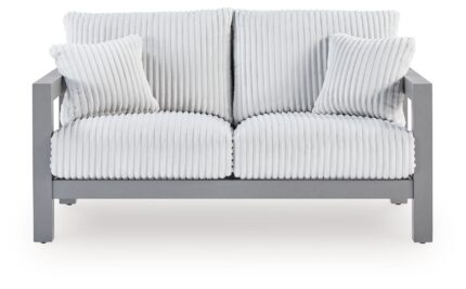 Hurley Park Outdoor Loveseat with Cushion - Ashley Direct