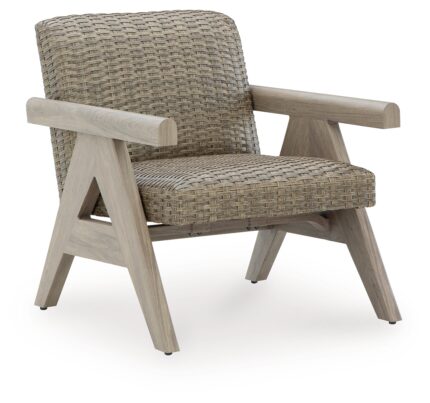 Cliff Trails Outdoor Rocking Lounge Chair - Ashley Direct