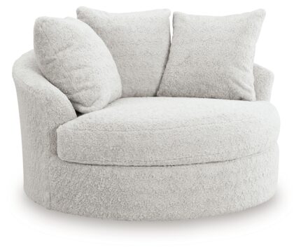 Cuddle Plush Oversized Swivel Accent Chair - Ashley Direct