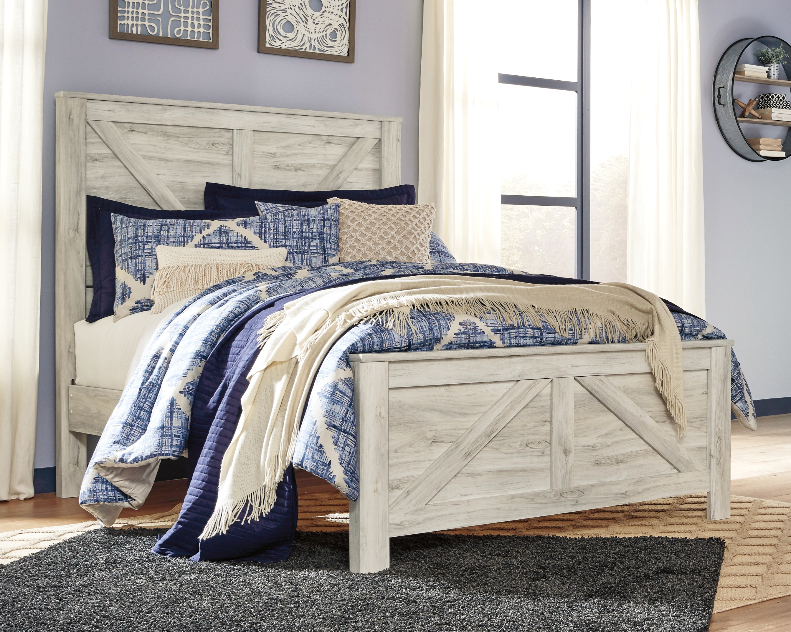 Bellaby Queen Crossbuck Panel Bed product image