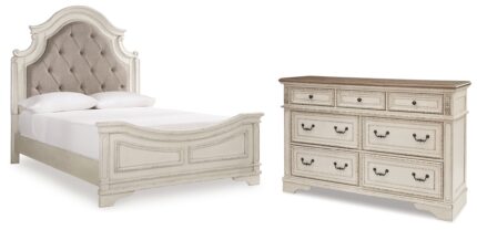 Realyn Queen Panel Bed and Dresser - Ashley Direct