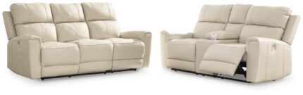 Dahlmoore Power Reclining Sofa and Loveseat - Ashley Direct